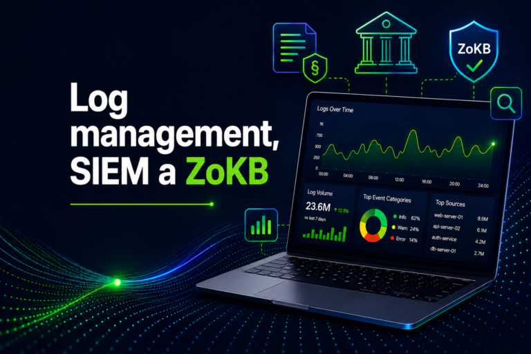log management, SIEM a nový ZoKB hero img