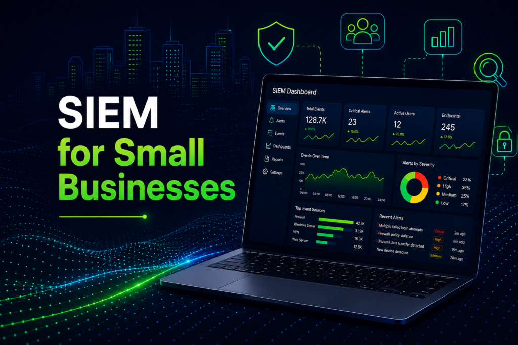 SIEM for small businesses hero img