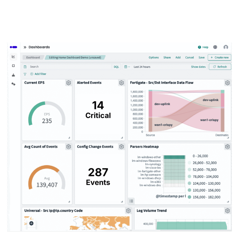 centralized log management software logmanager hero img