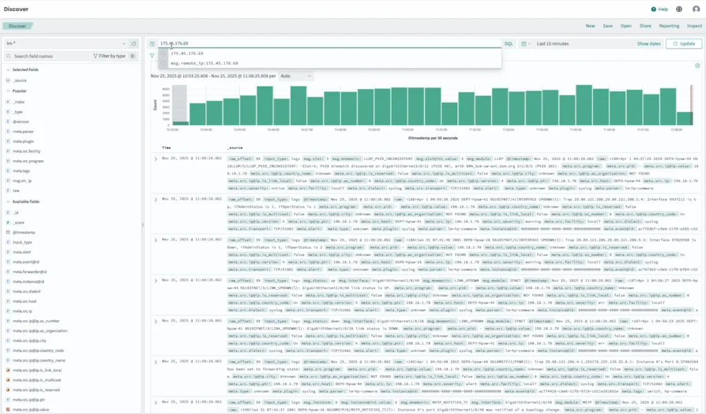 Quick Triage on a Suspicious IP Address in Logmanager