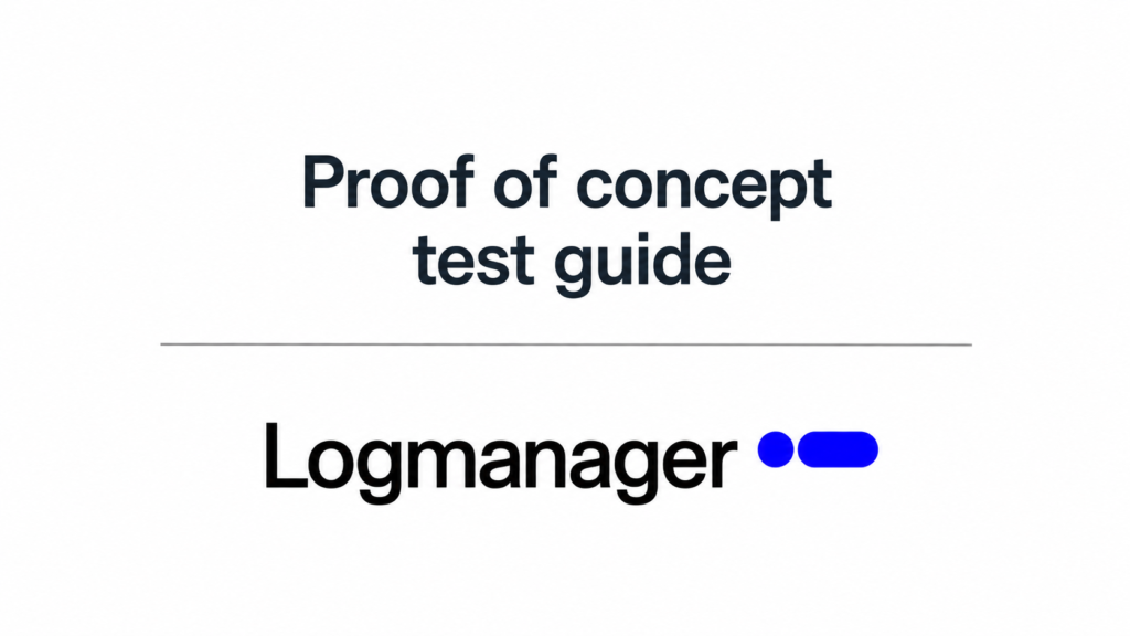 logmanager proof of concept guide img