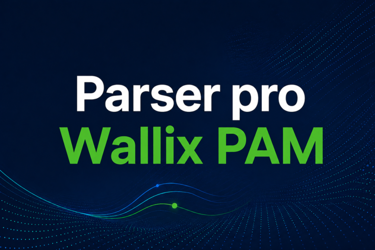 Wallix PAM parser pro Logmanager