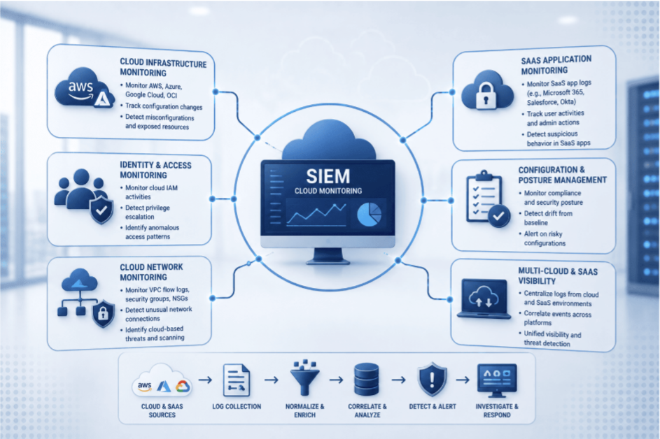 SIEM use case cloud monitoring