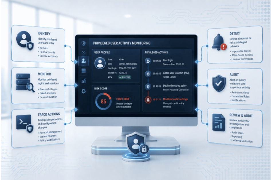 SIEM use case privileged user activity monitoring img